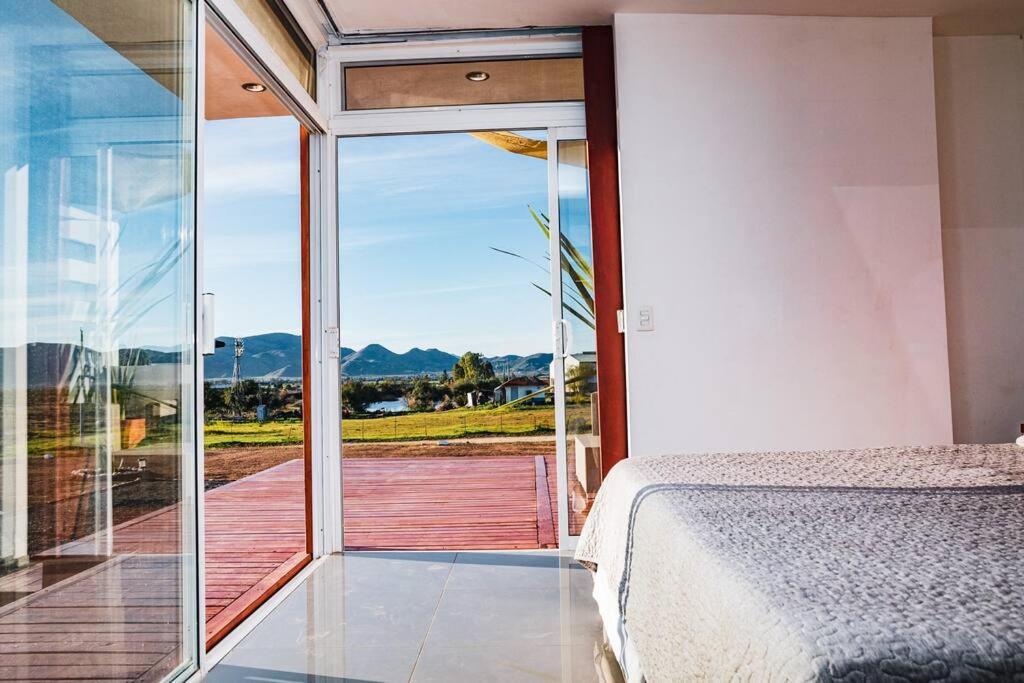 Cabana El Alamo Con Jacuzzi Villa Valle de Guadalupe Dış mekan fotoğraf