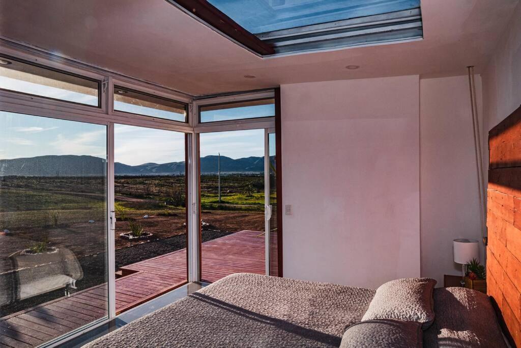 Cabana El Alamo Con Jacuzzi Villa Valle de Guadalupe Dış mekan fotoğraf