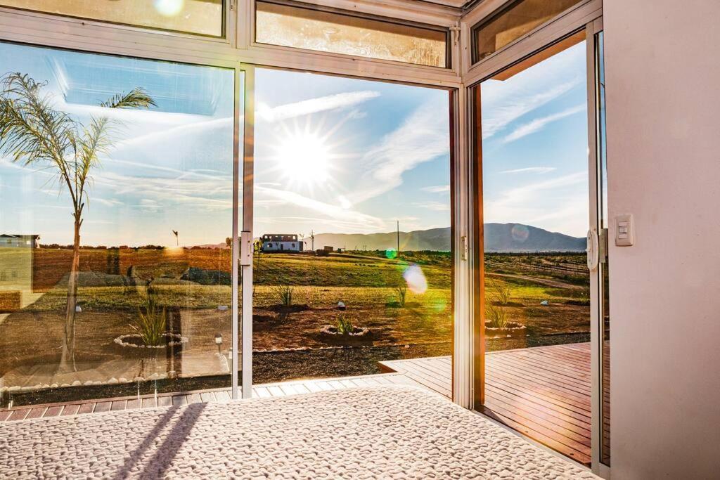 Cabana El Alamo Con Jacuzzi Villa Valle de Guadalupe Dış mekan fotoğraf