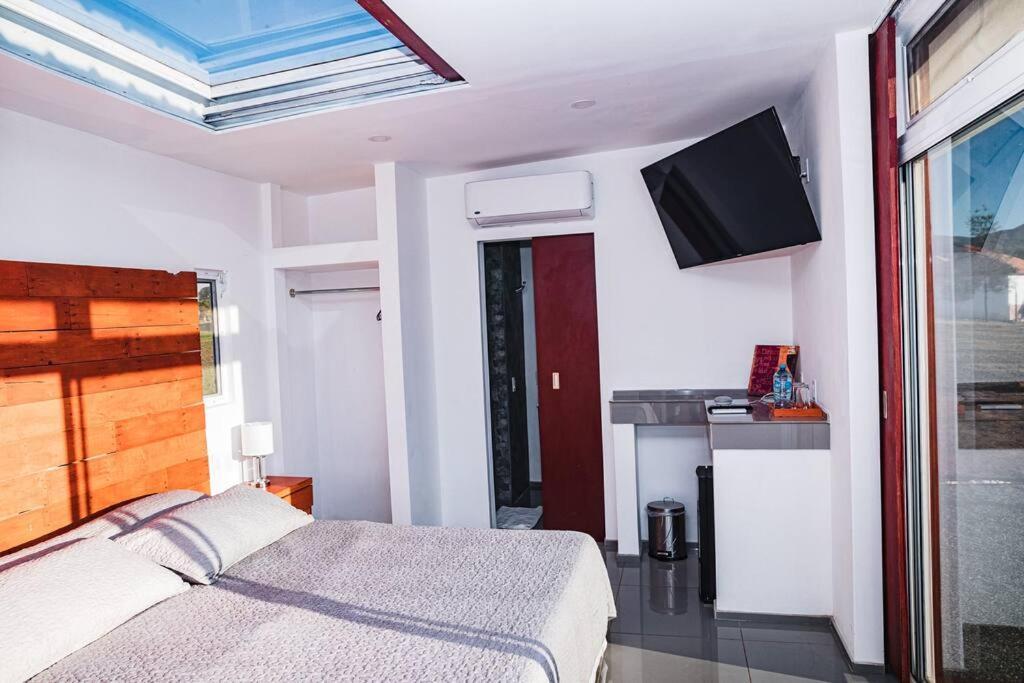 Cabana El Alamo Con Jacuzzi Villa Valle de Guadalupe Dış mekan fotoğraf