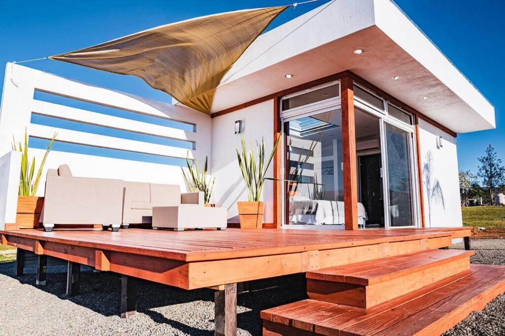 Cabana El Alamo Con Jacuzzi Villa Valle de Guadalupe Dış mekan fotoğraf