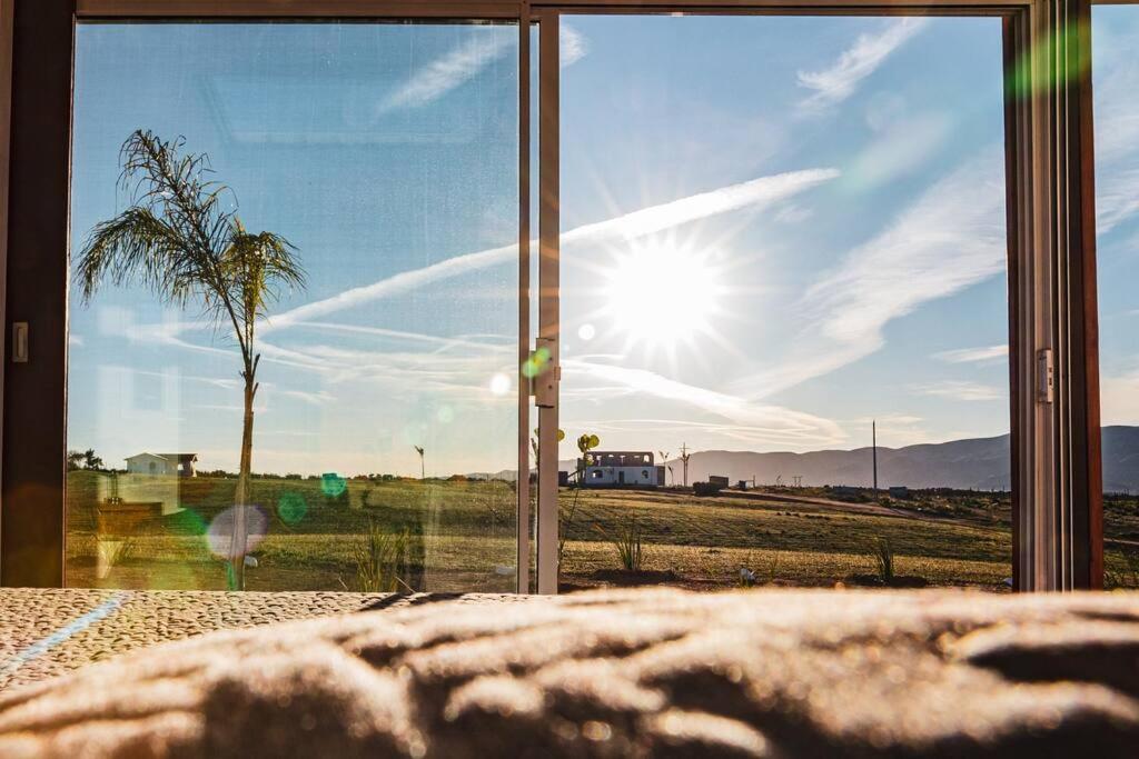 Cabana El Alamo Con Jacuzzi Villa Valle de Guadalupe Dış mekan fotoğraf