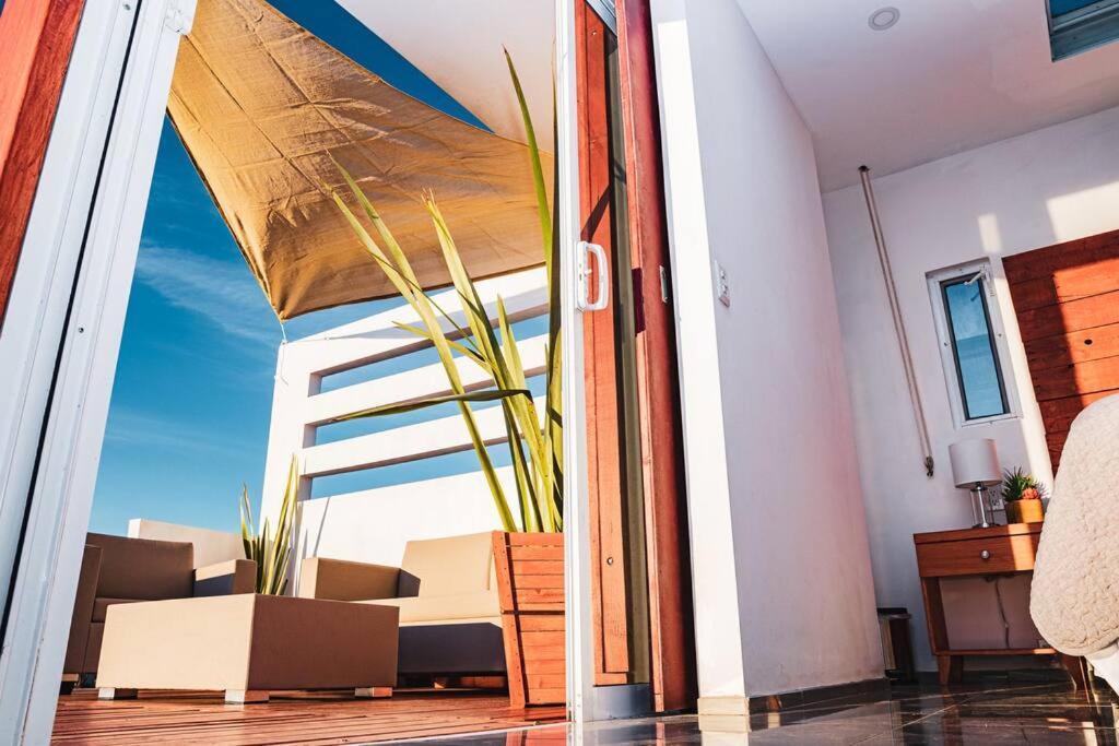 Cabana El Alamo Con Jacuzzi Villa Valle de Guadalupe Dış mekan fotoğraf