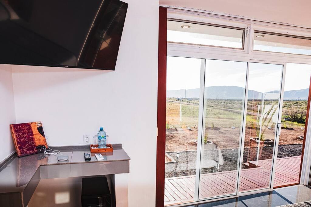 Cabana El Alamo Con Jacuzzi Villa Valle de Guadalupe Dış mekan fotoğraf