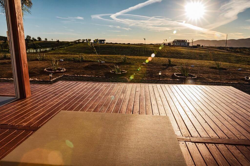 Cabana El Alamo Con Jacuzzi Villa Valle de Guadalupe Dış mekan fotoğraf