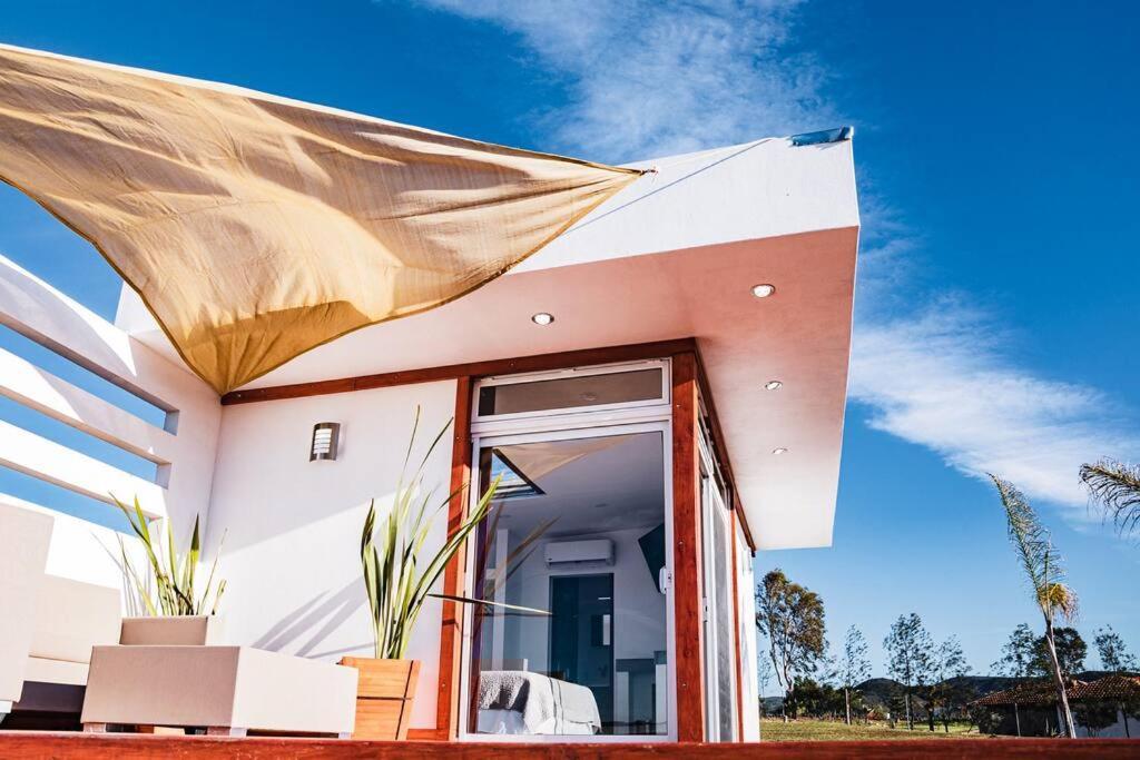 Cabana El Alamo Con Jacuzzi Villa Valle de Guadalupe Dış mekan fotoğraf