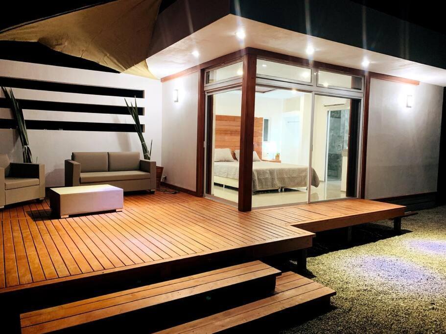 Cabana El Alamo Con Jacuzzi Villa Valle de Guadalupe Dış mekan fotoğraf