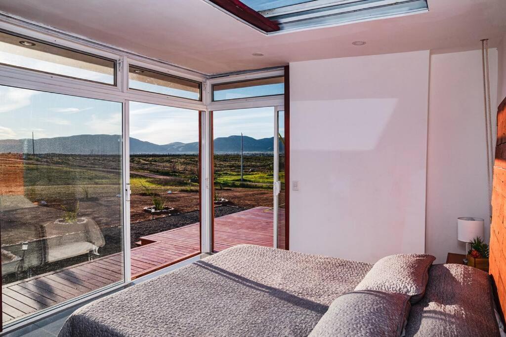 Cabana El Alamo Con Jacuzzi Villa Valle de Guadalupe Dış mekan fotoğraf